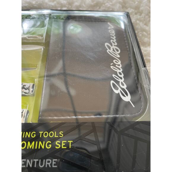 Eddie Bauer Set of 7 Tools Complete Mens Grooming Set NEW - Picture 3 of 12